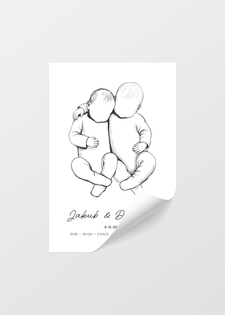 plakaty na miru dvojcata dva chlapecci 04