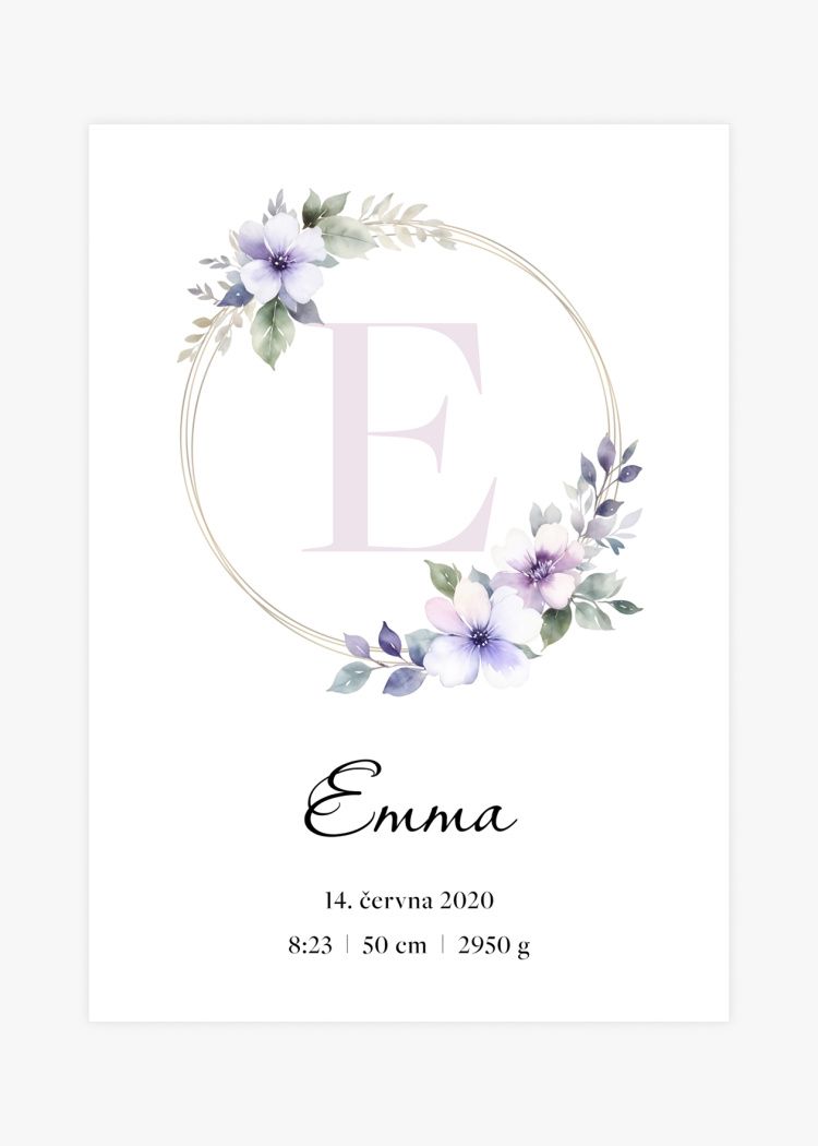 plakaty na miru pismeno a jmeno holcicka 01 v1