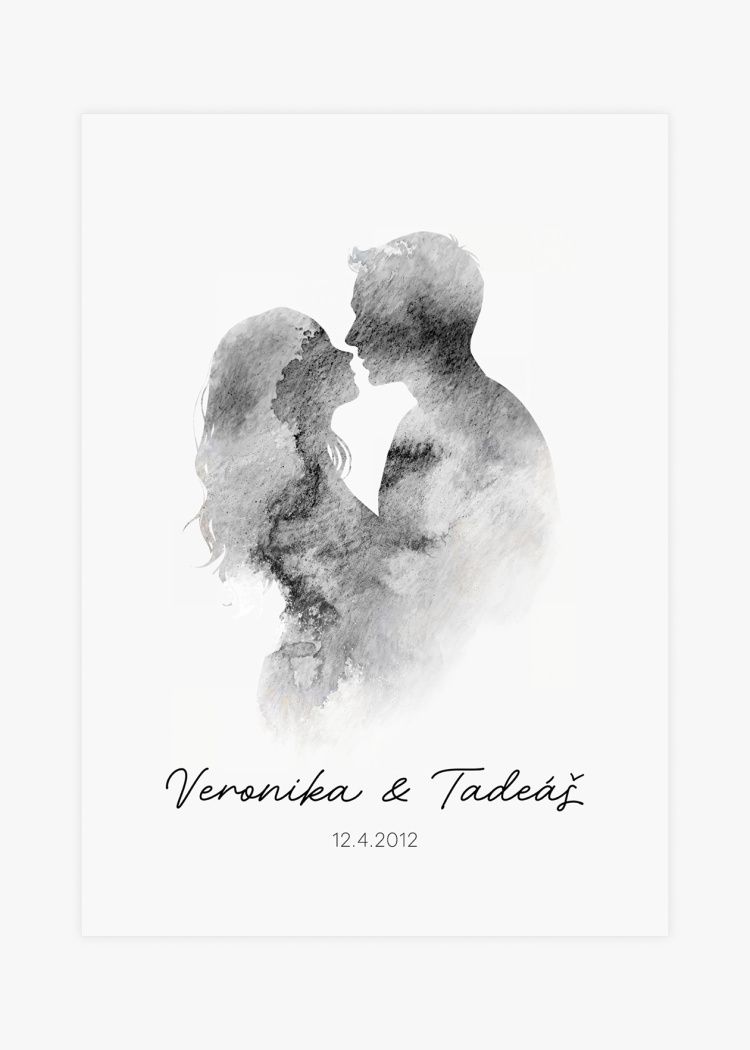 plakaty na miru zamilovany par 01 v1